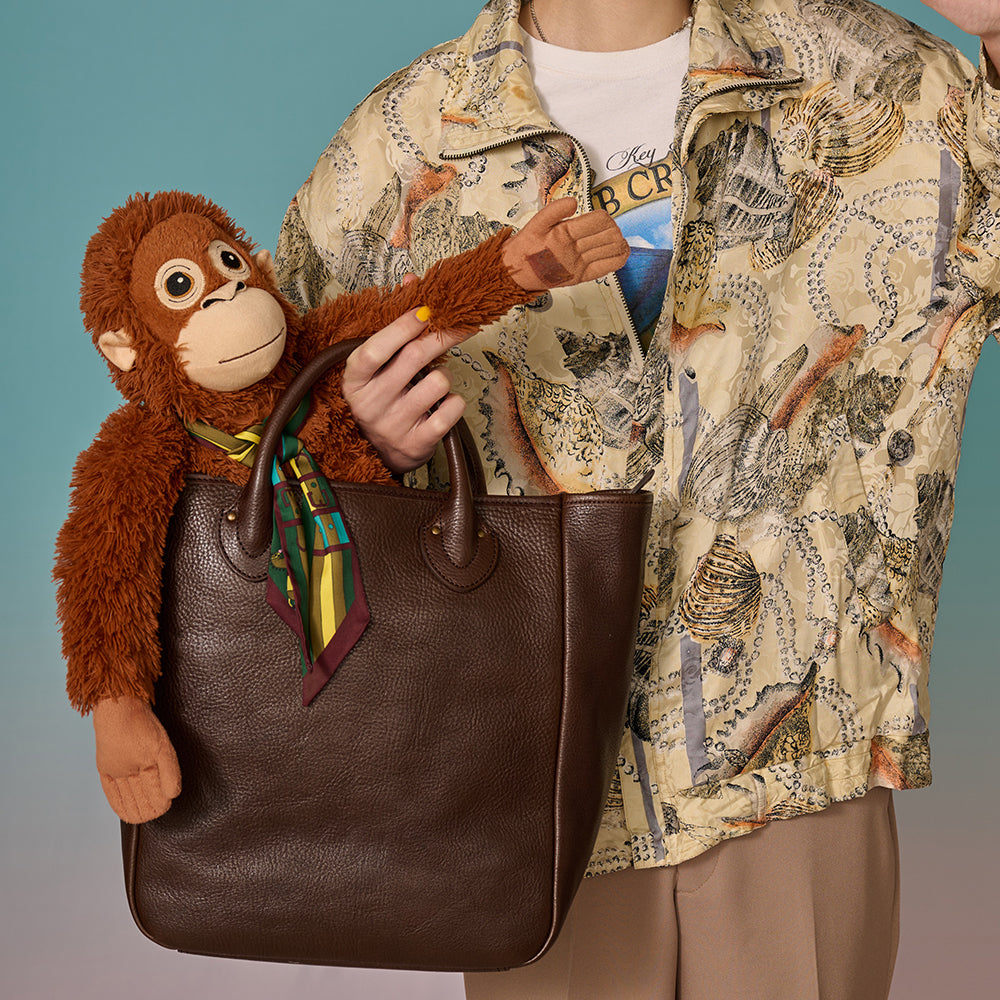 ＜ダコタ ブラックレーベル＞イオシリーズ 2WAYバッグ/チョコ