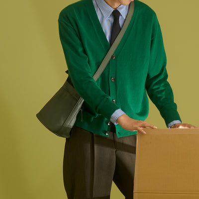 ＜ダコタ＞ショルダーバッグ/グリーン