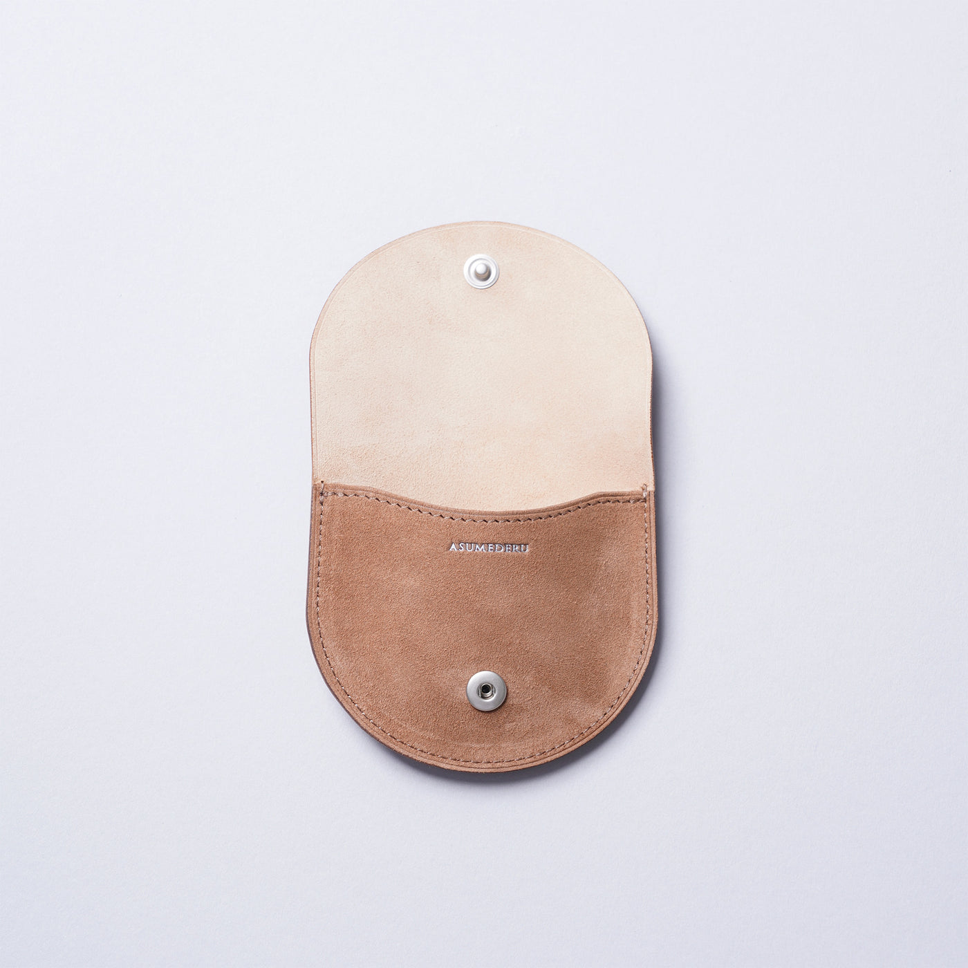 <ASUMEDERU> Coin Case / Beige