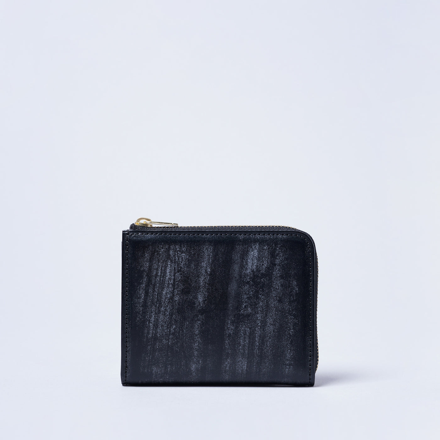 <CRAFSTO> Bridle Leather L Zip Wallet / Black