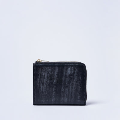 <CRAFSTO>  Bridle Leather L Zip Wallet / Navy
