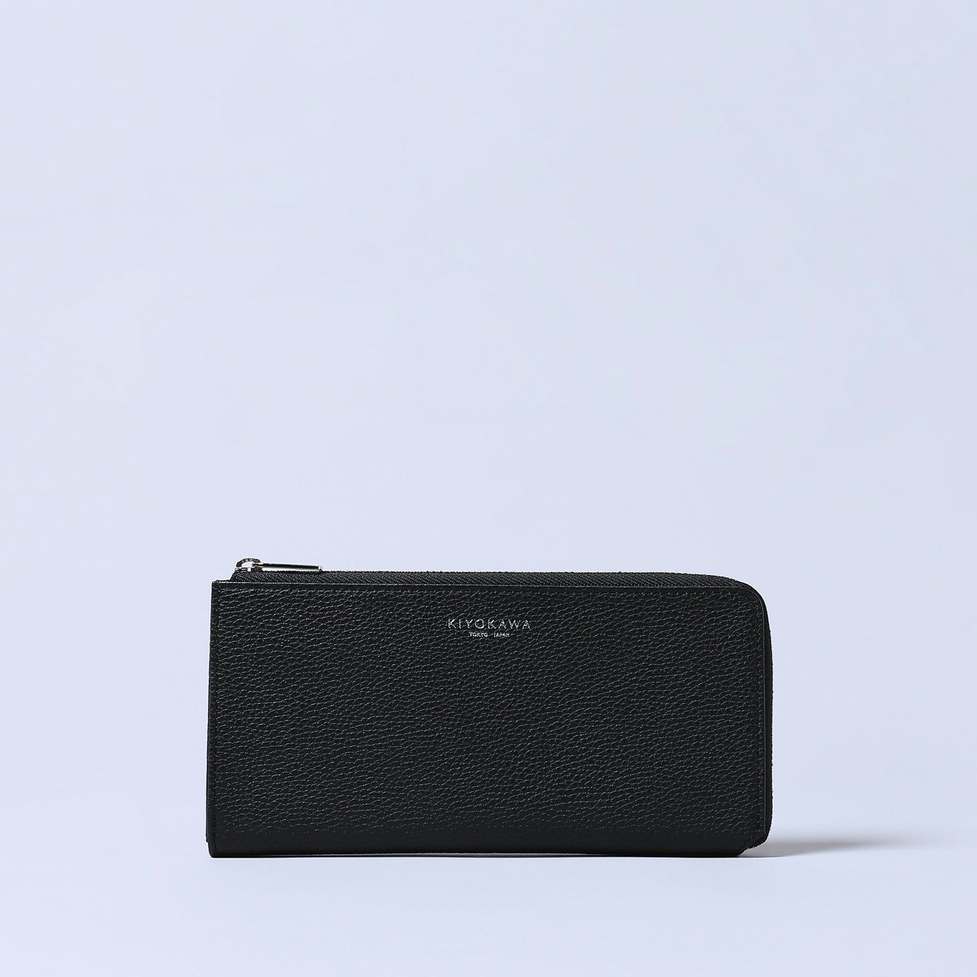＜キヨカワ＞［SOPHIE］L zip long wallet/ブラック