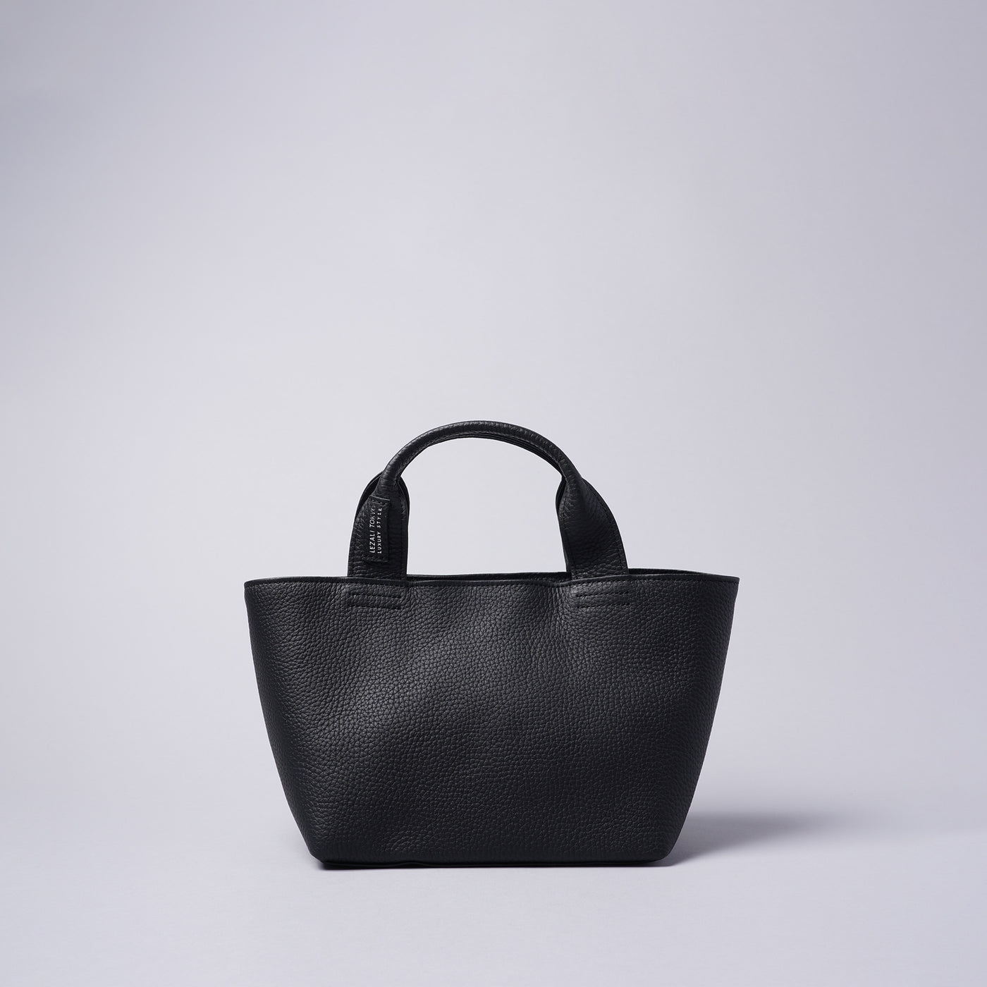 <LEZALI> Embossed Leather Mini Tote / Gold