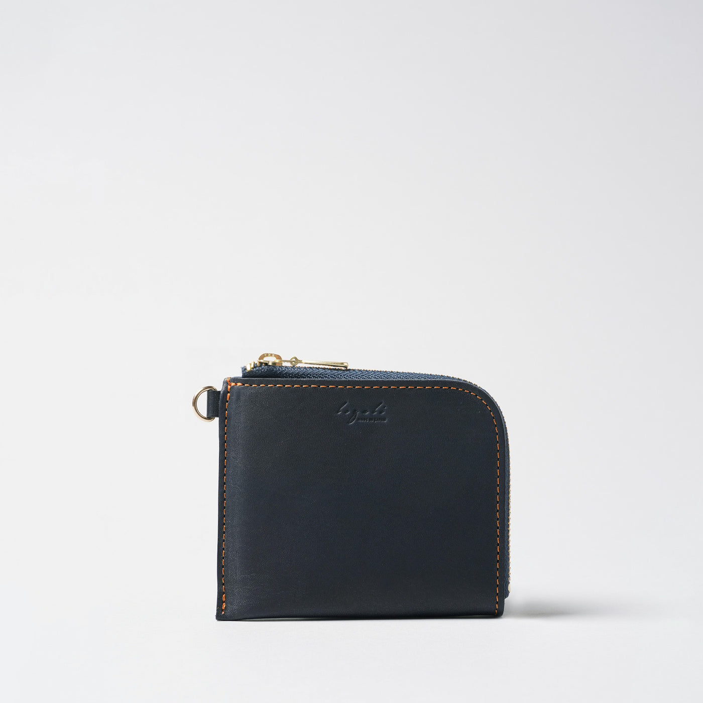 <lezali> L-ZIP Mini Wallet / Dark Green