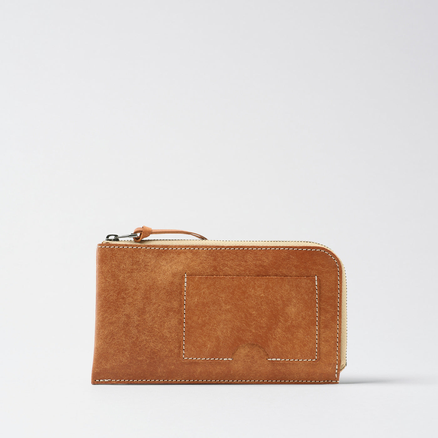 <LITSTA> Compact Wallet / Camel