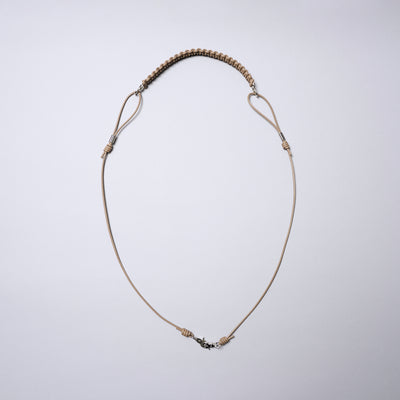 <SENTI FLATTER THE SENSES> Leather Blade Multi Strap / Camel