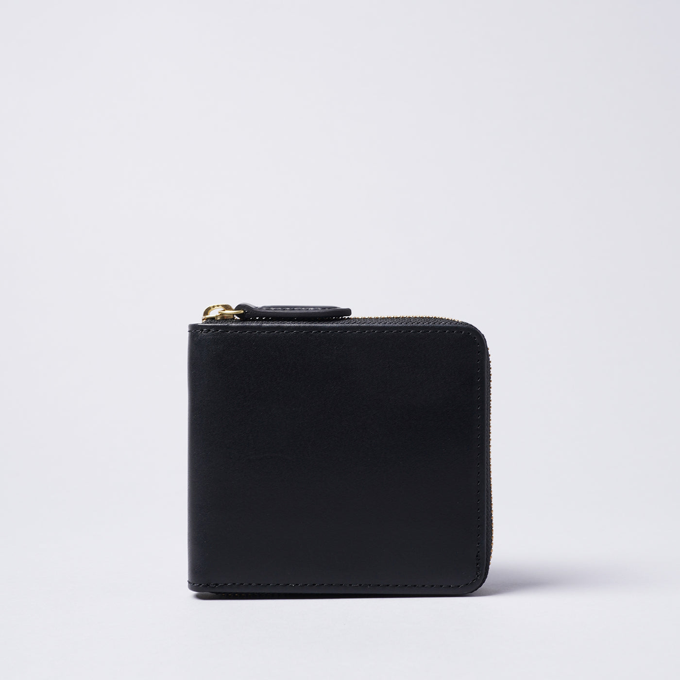 ＜スロウ＞herbie -round short wallet-/ブラック