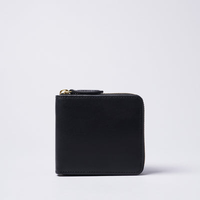 ＜SLOW＞herbie -round short wallet-/橡木色