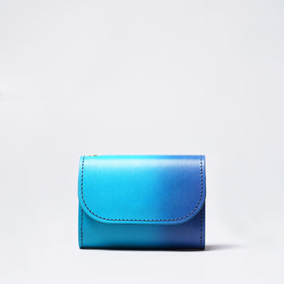 <cotocul> Gradation Dyed Mini Wallet / Sky