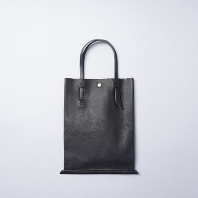 ＜jidai＞ Upcycle Leather Tote (M) / Black