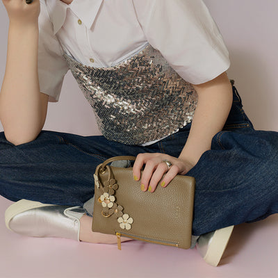 <SOEL> Smartphone Bag with 2 Pockets / Taupe