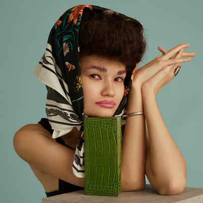 <kiichi> Alike Series Long Wallet (Flap Closure) / Green