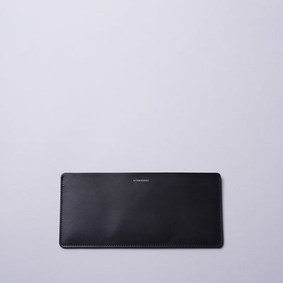 <ASUMEDERU> Simple Long Wallet/ Brown