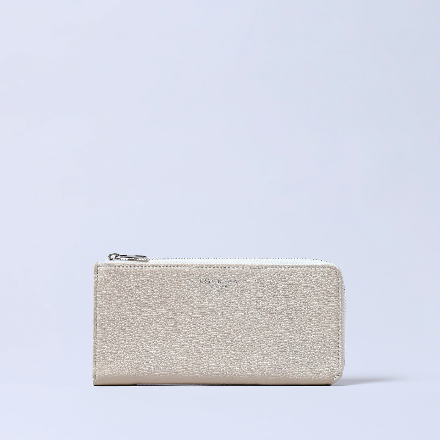 ＜キヨカワ＞［SOPHIE］L zip long wallet/ブラック