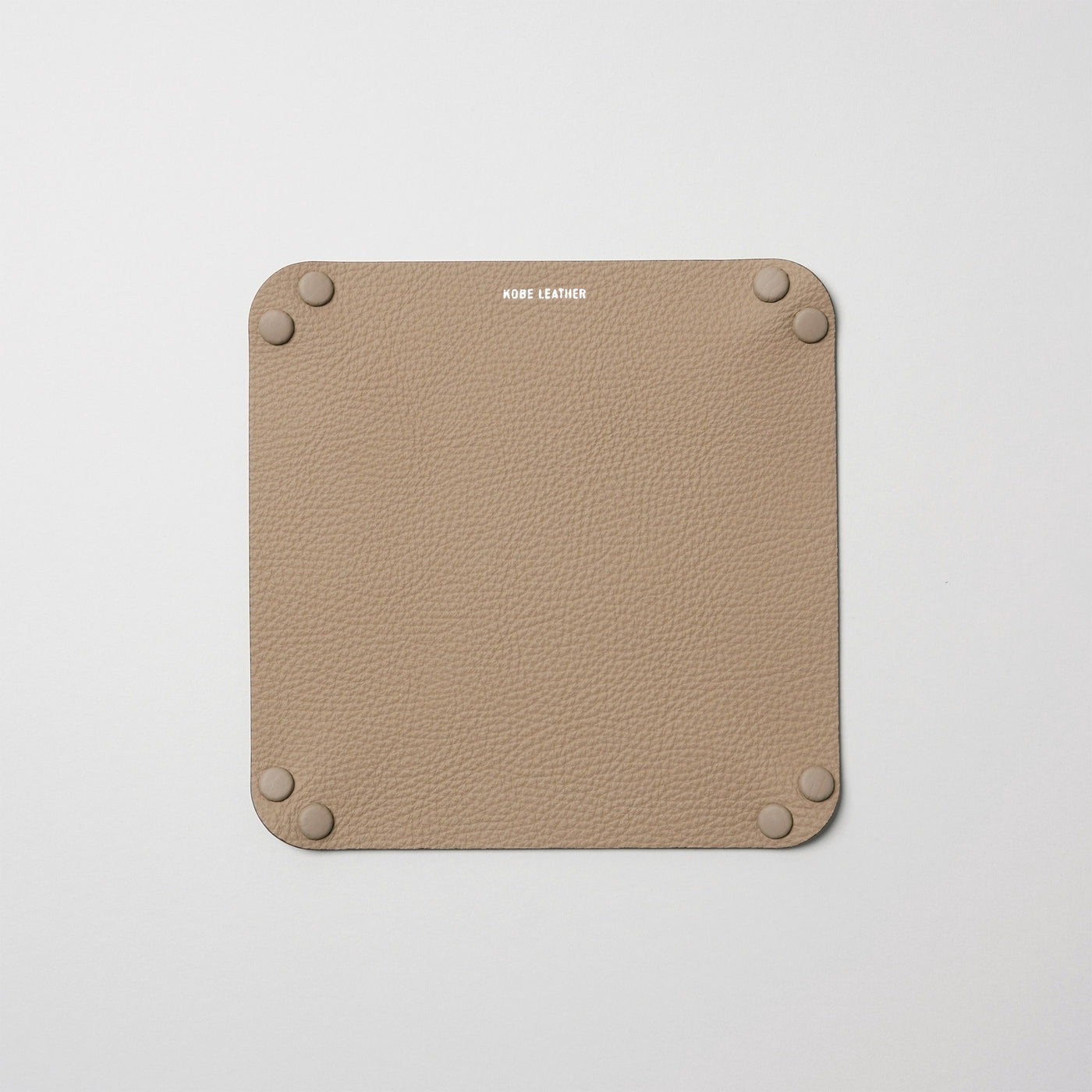 ＜kobe leather＞Tray-L / Ivory