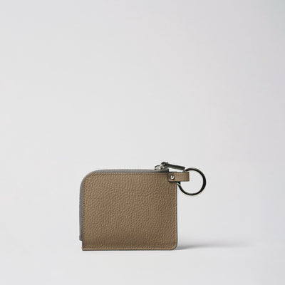 ＜KOBE LEATHER＞Mini wallet/綠色