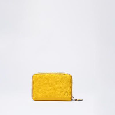 <kiichi> Shade Series Coin Case (Round) / Yellow