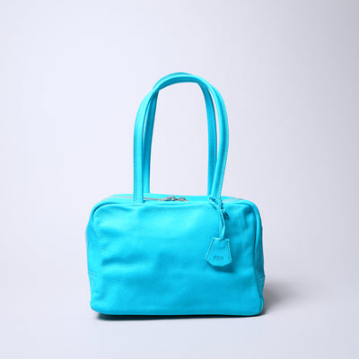 <REN> Hallie Square Duffle XS / Turquoise