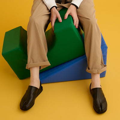 ＜SUUTA SUUTA＞襪套鞋/黑色