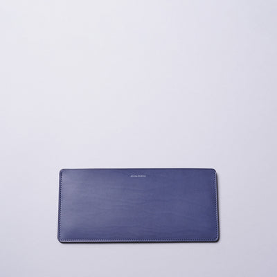 <ASUMEDERU> Simple Long Wallet/ Brown