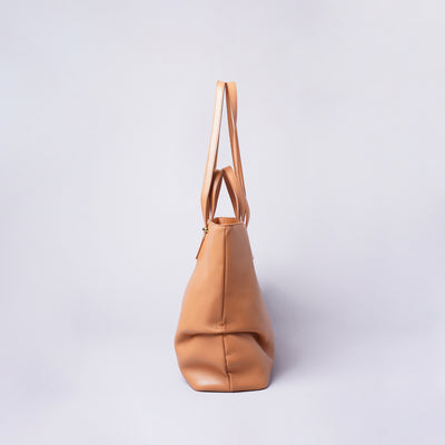 ＜キヨカワ＞［ZITA］Tote bag/キャメル