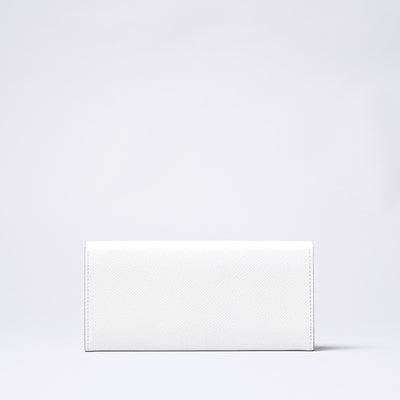 <kiichi> Shade Series Long Wallet (Flap Closure) / White