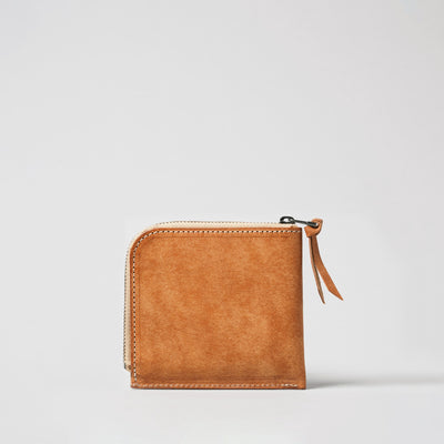 <LITSTA> Compact Wallet Half / Coral Pink