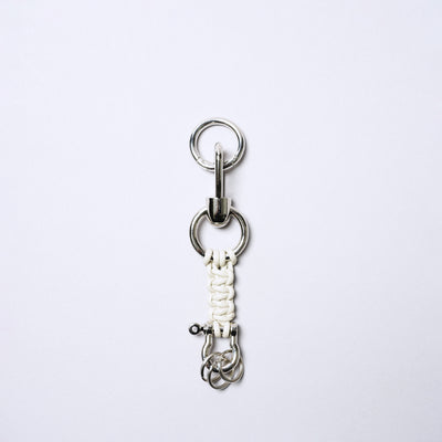 <SENTI FLATTER THE SENSES> Leather Blade Key Chain / Red