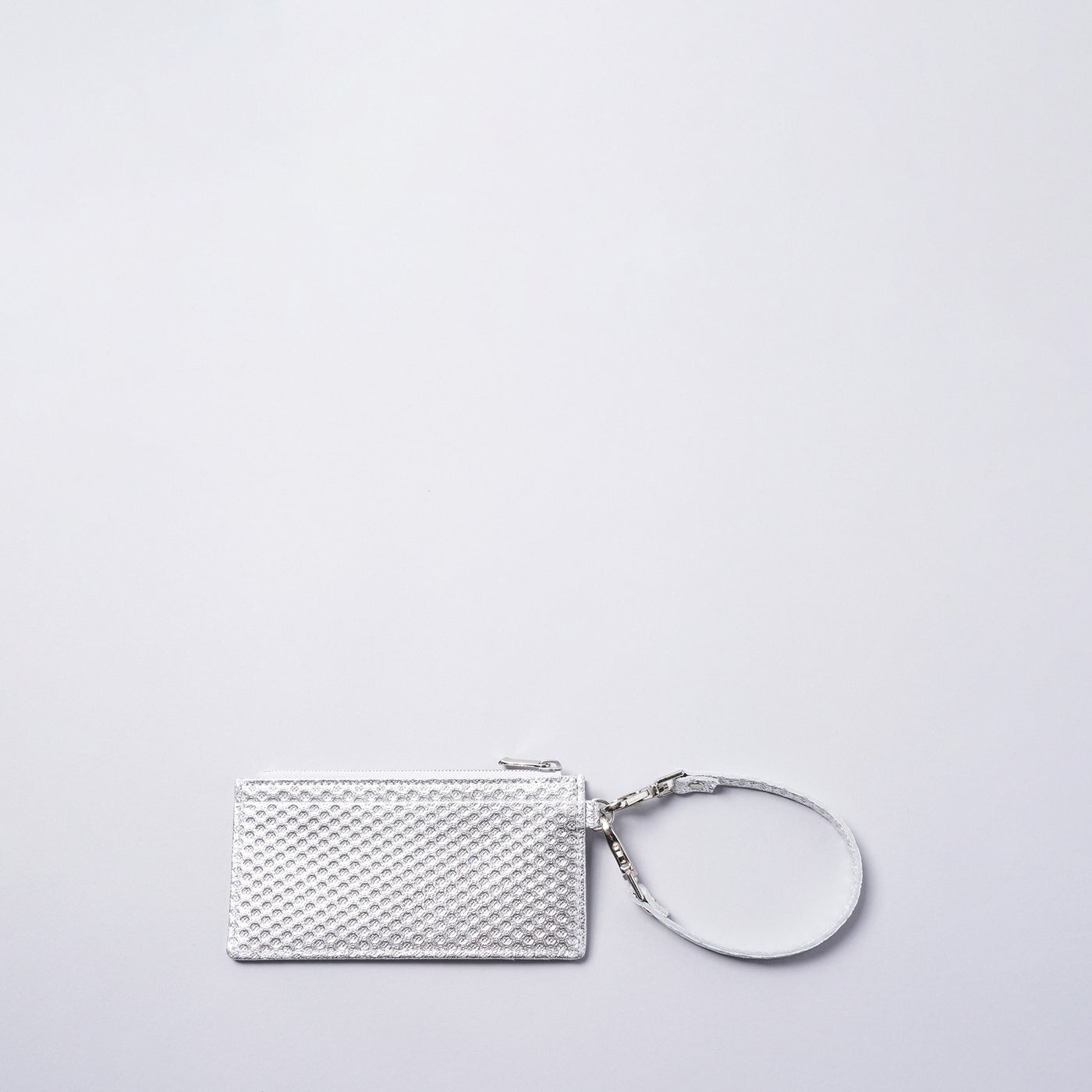 <Nomura Seisakusho> Fragment Case With Strap (Spike Embossed) / Silver