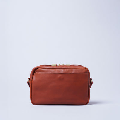 <kissora> Olive Tanned Leather Mini Shoulder / BLK