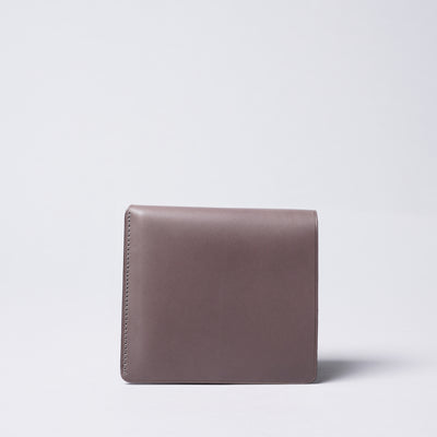 <ASUMEDERU>  Folded Wallet with Open Bill Pocket / Beige