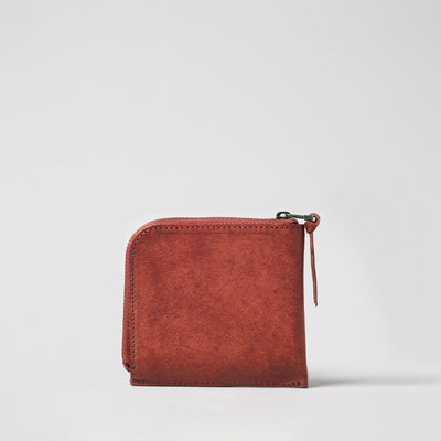 ＜LITSTA＞Compact Wallet Half/珊瑚粉