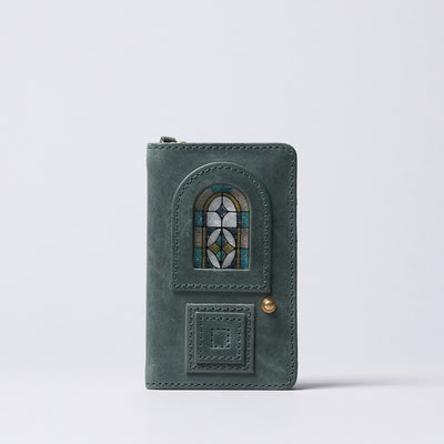 <glart> Pass Case (with chain strap) / Green