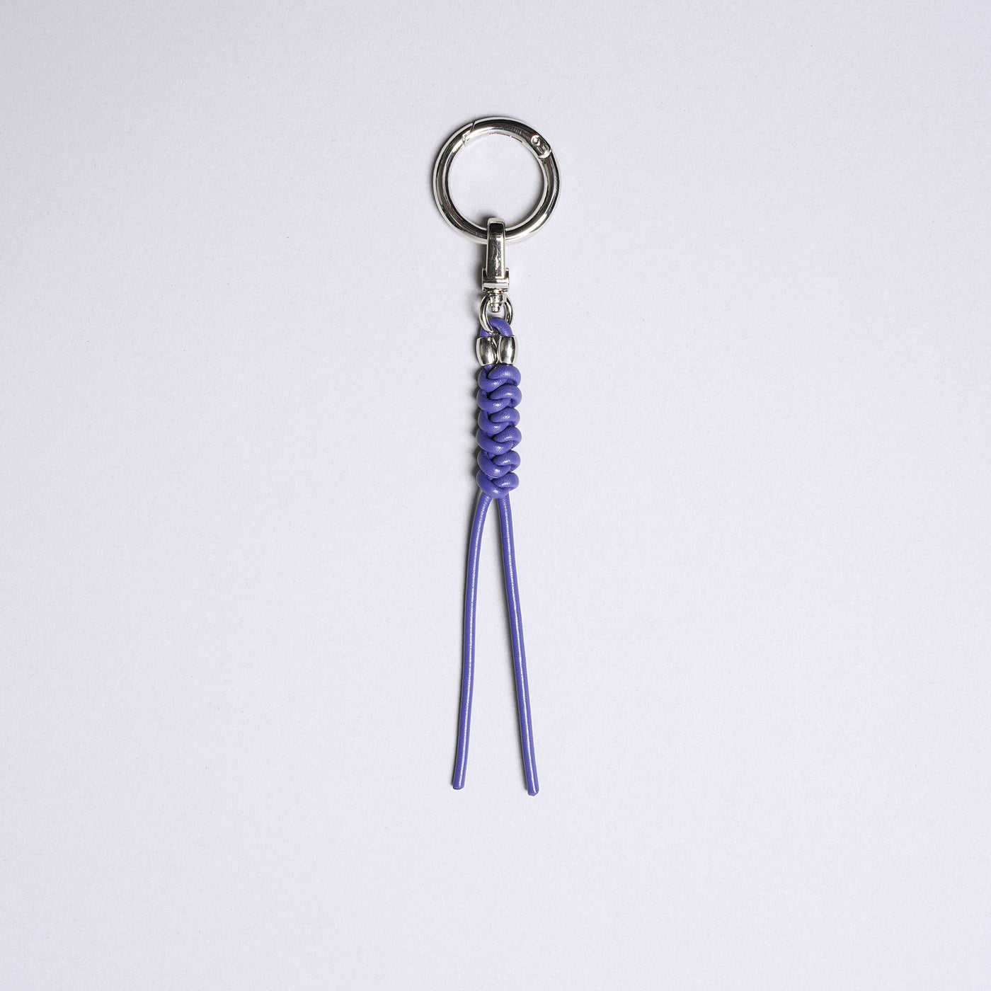 <SENTI FLATTER THE SENSES> Leather Blade Key Chain / Blue
