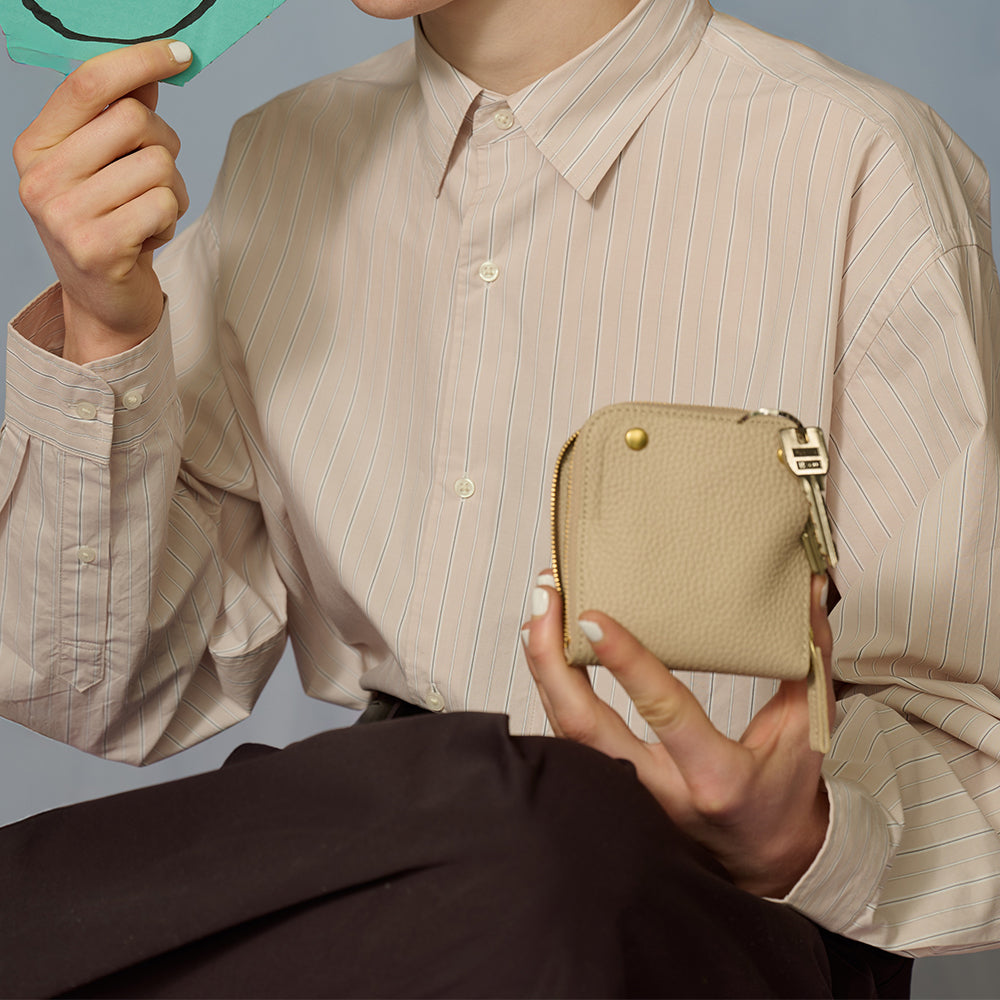 ＜RAKUKEI＞SMART MOVE! type1 SHRINK（mica-beige）/米灰色