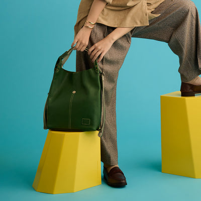 <Laisser Faire> Pieza 2 Way Back Pack / Green