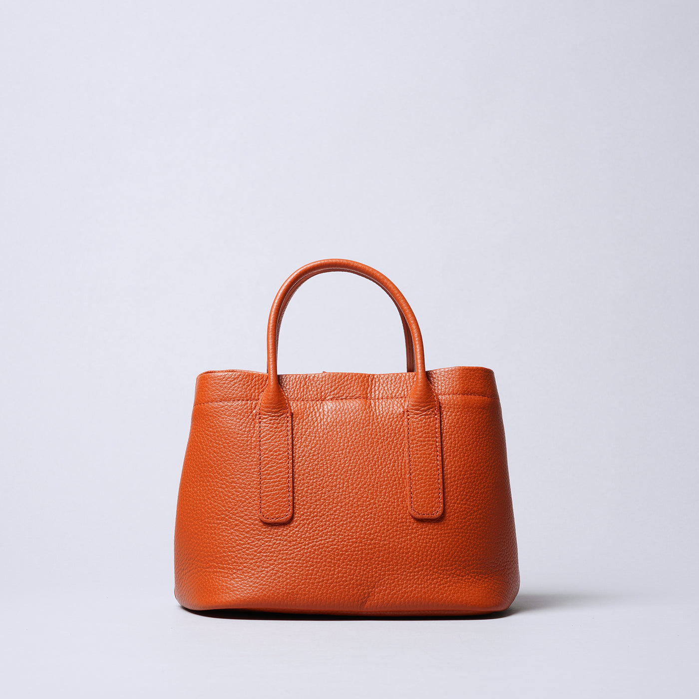 <itten-itten> Leather Mini Tote (w/ D) / Pale Green