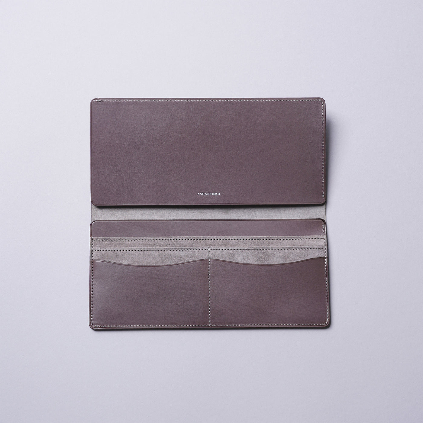 <ASUMEDERU>  Long Wallet / Grey