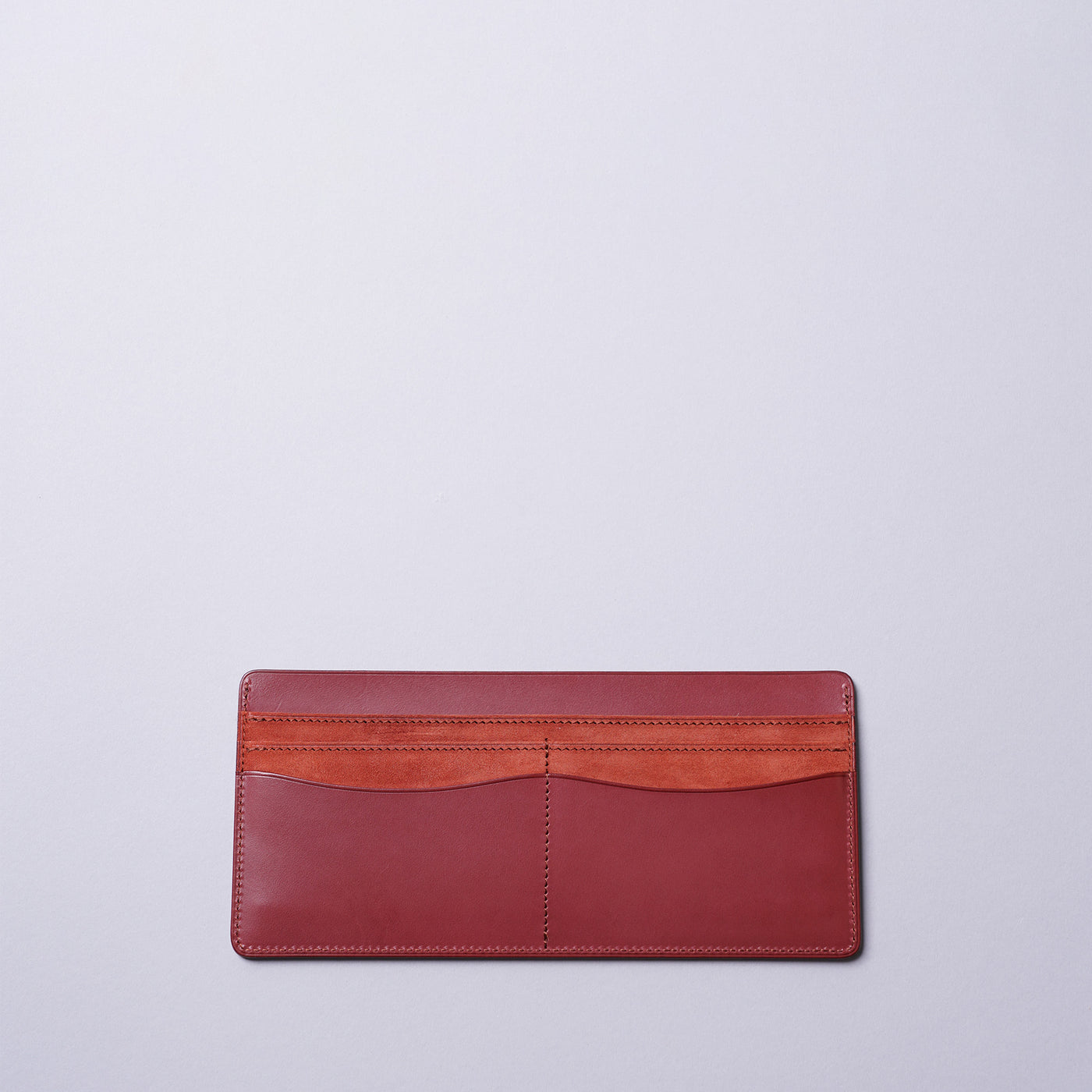 <ASUMEDERU> Simple Long Wallet/ Blue