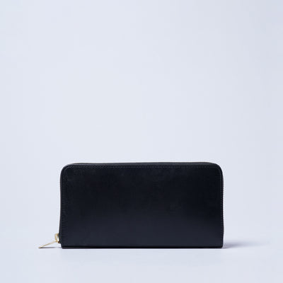 <CRAFSTO>  Bridle Leather Round Zip Long Wallet / Green