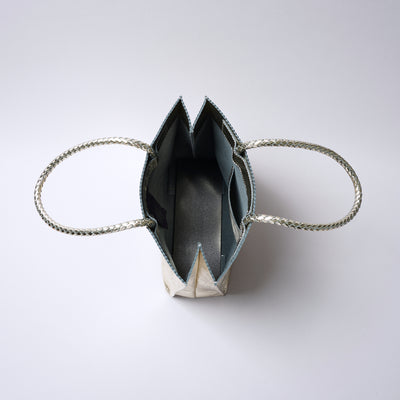 ＜コケット＞レザートート（シャイニー）/ブラック