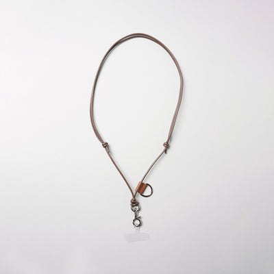 ＜delife＞Mobile Strap/Brown