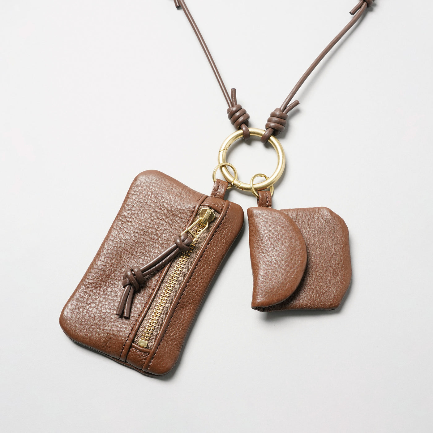 ＜delife＞Multi Strap & Pouch/Brown