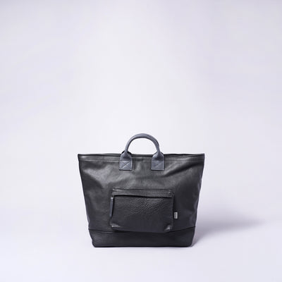 ＜デライフ＞Supple Tote Bag/ブラック