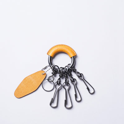 ＜Dakota BLACK LABEL＞鑰匙環S /磚紅色