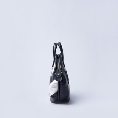 <ESTINE> Esquisse Series Hand Painted 2 Way Bag / Black