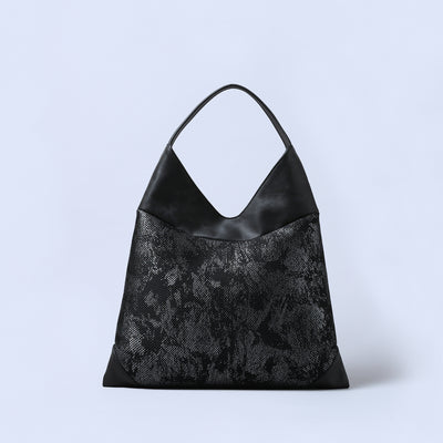 ＜エスティーヌ＞オブリークシリーズ トートバッグ/ブラック