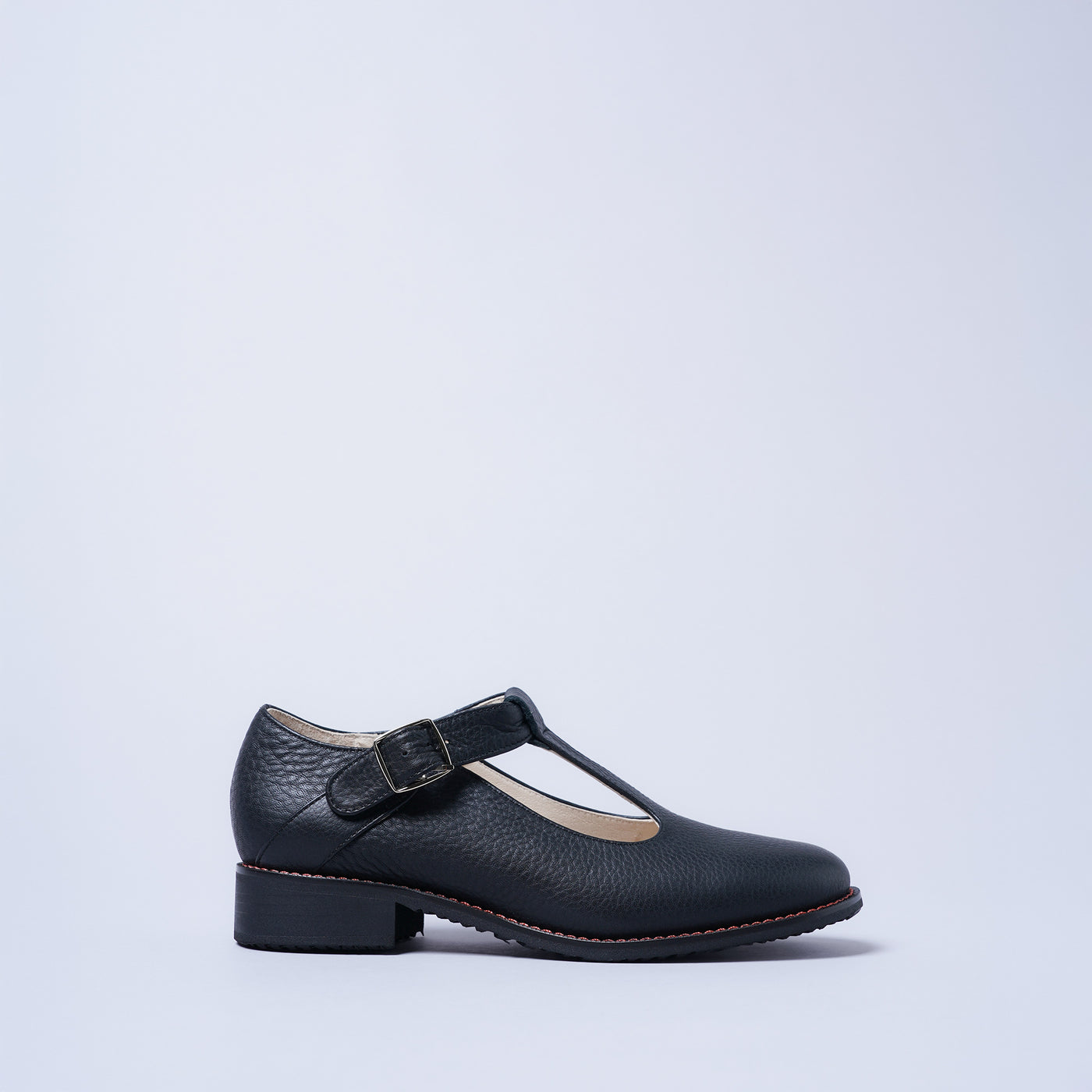 <KUTSUNE> T-STRAP LOAFER