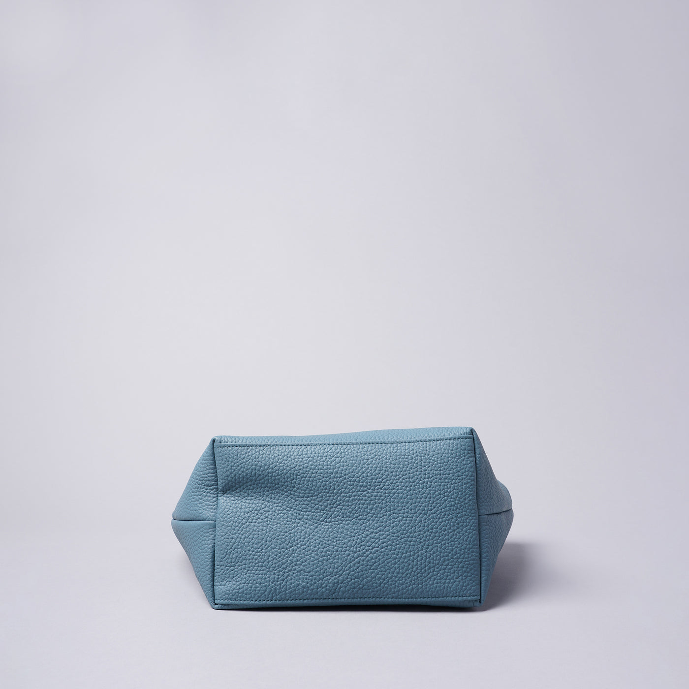 <LEZALI> Embossed Leather Mini Tote / Sky