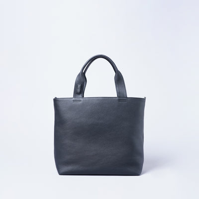 <LEZALI> Embossed Leather A4 Tote / Black